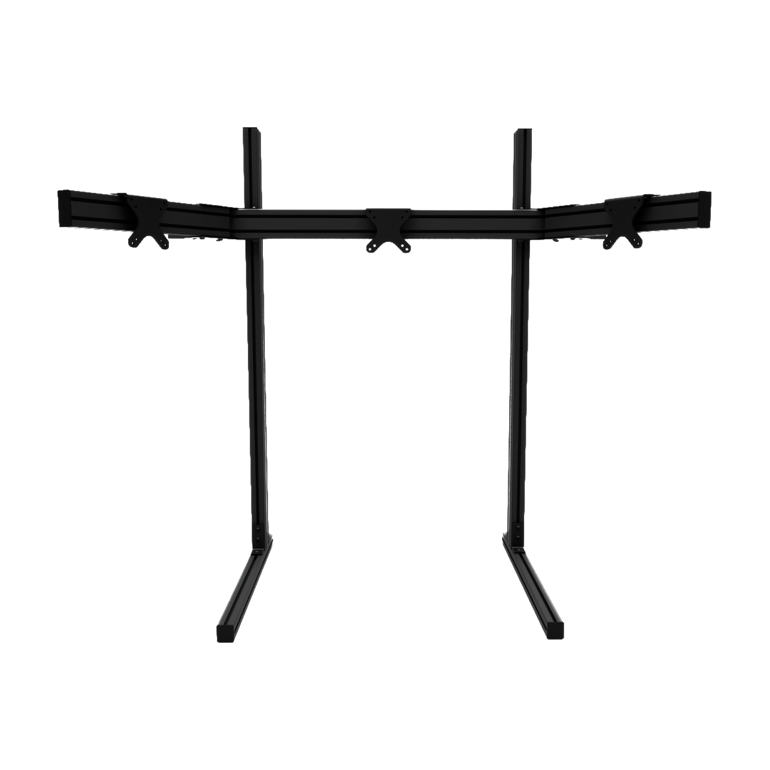 Recart Triple Monitor Stand MTS-A centered view